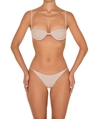 BSWS-T139 Self Tie Underwire Top
