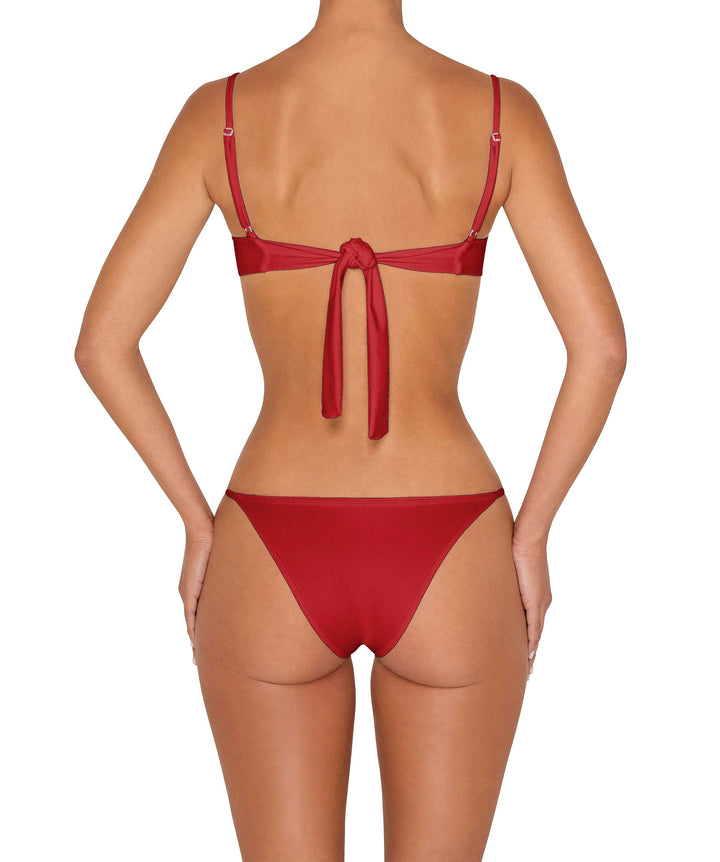 BSWS-T139 Self Tie Underwire Top