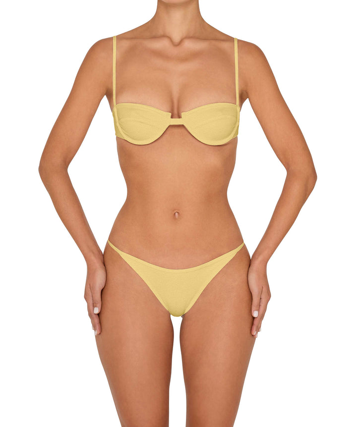 BSWS-T139 Self-Tie Underwire Top
