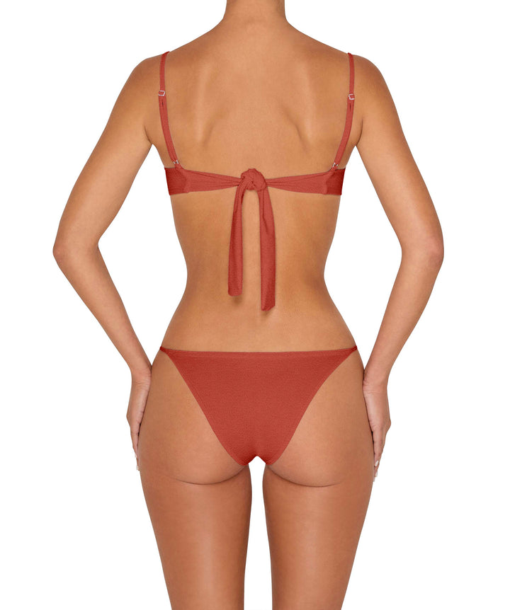 BSWS-T139 Self-Tie Underwire Top