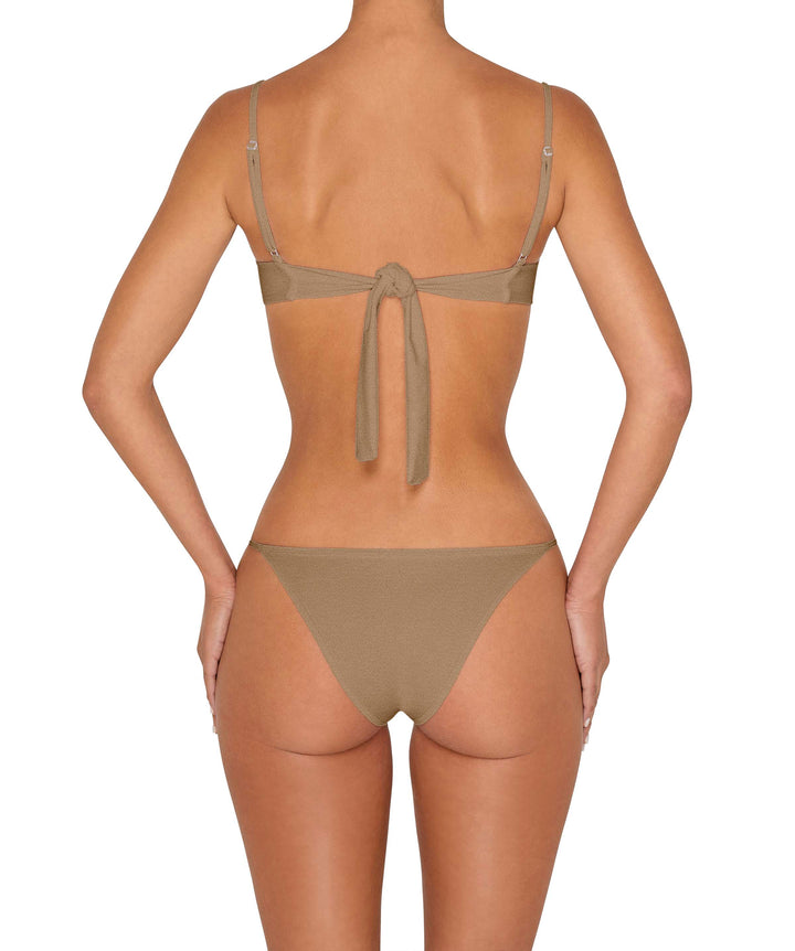 BSWS-T139 Self-Tie Underwire Top