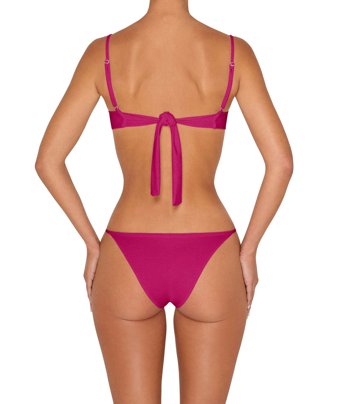 BSWS-T139 Self-Tie Underwire Top