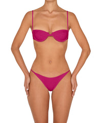 BSWS-T139 Self-Tie Underwire Top