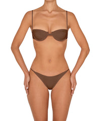 BSWS-T139 Self-Tie Underwire Top