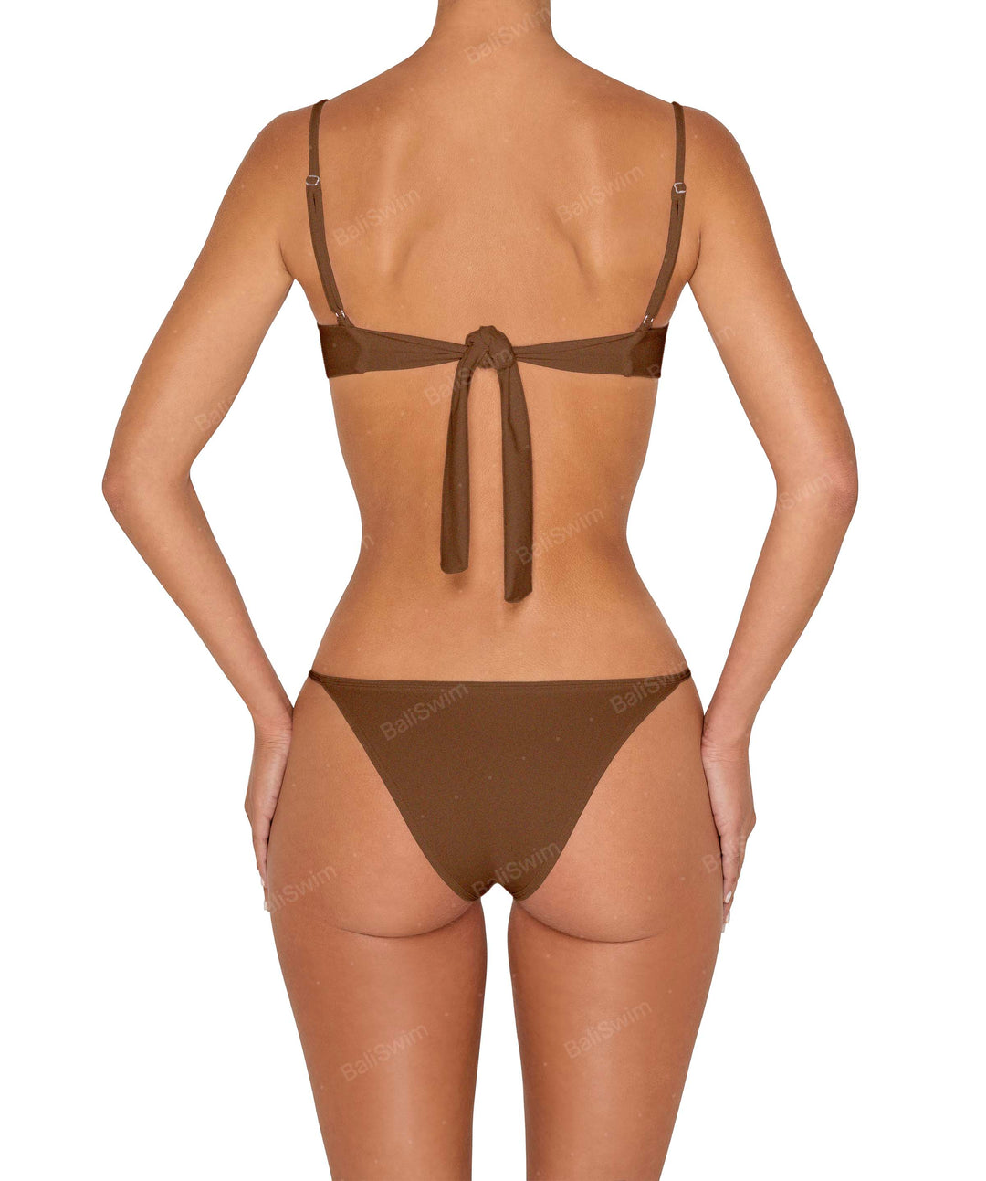 BSWS-T139 Self Tie Underwire Top