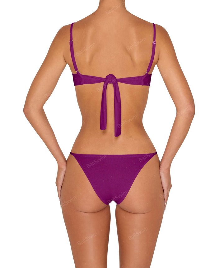 BSWS-T139 Self Tie Underwire Top
