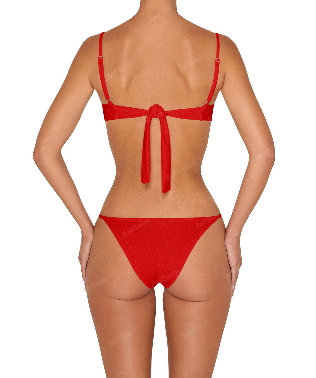 BSWS-T139 Self Tie Underwire Top