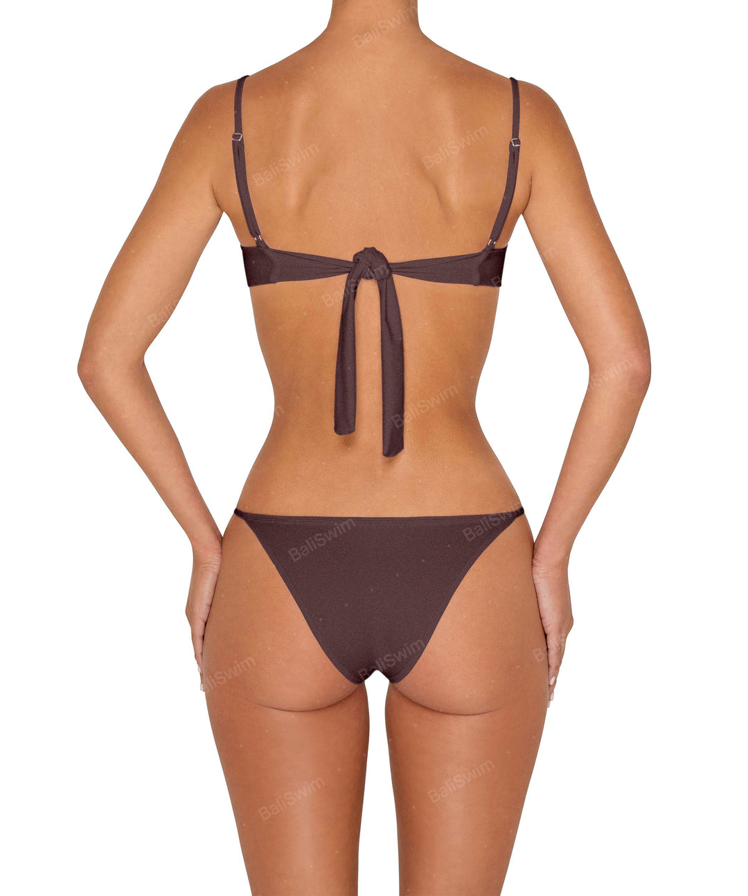 BSWS-T139 Self Tie Underwire Top