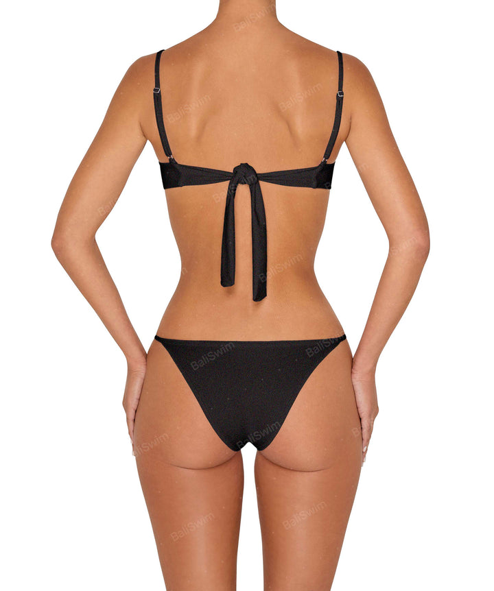 BSWS-T139 Self Tie Underwire Top