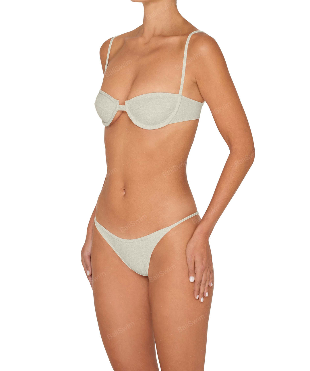 BSWS-T139 Self Tie Underwire Top