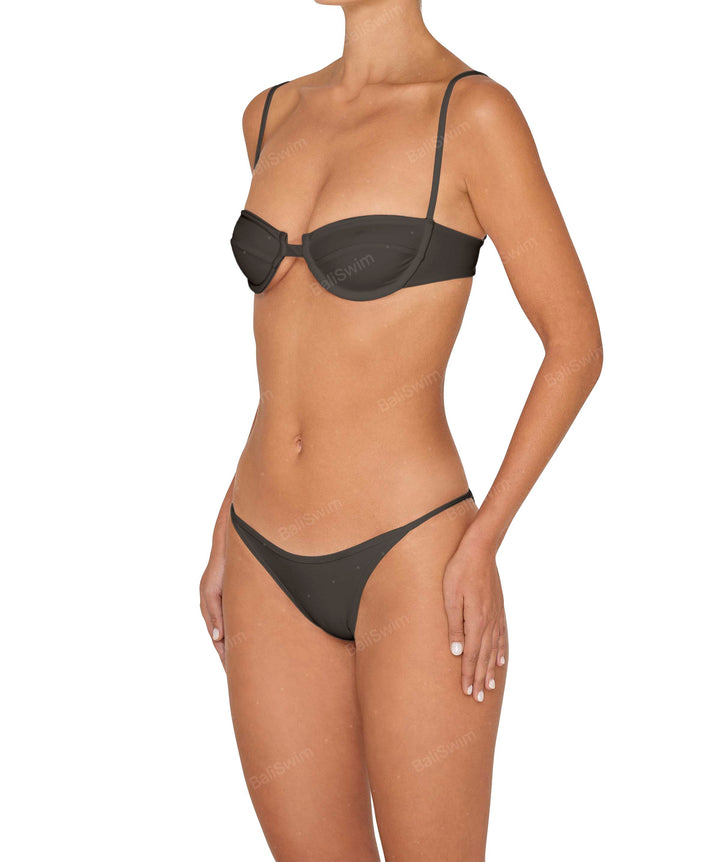 BSWS-T139 Self Tie Underwire Top