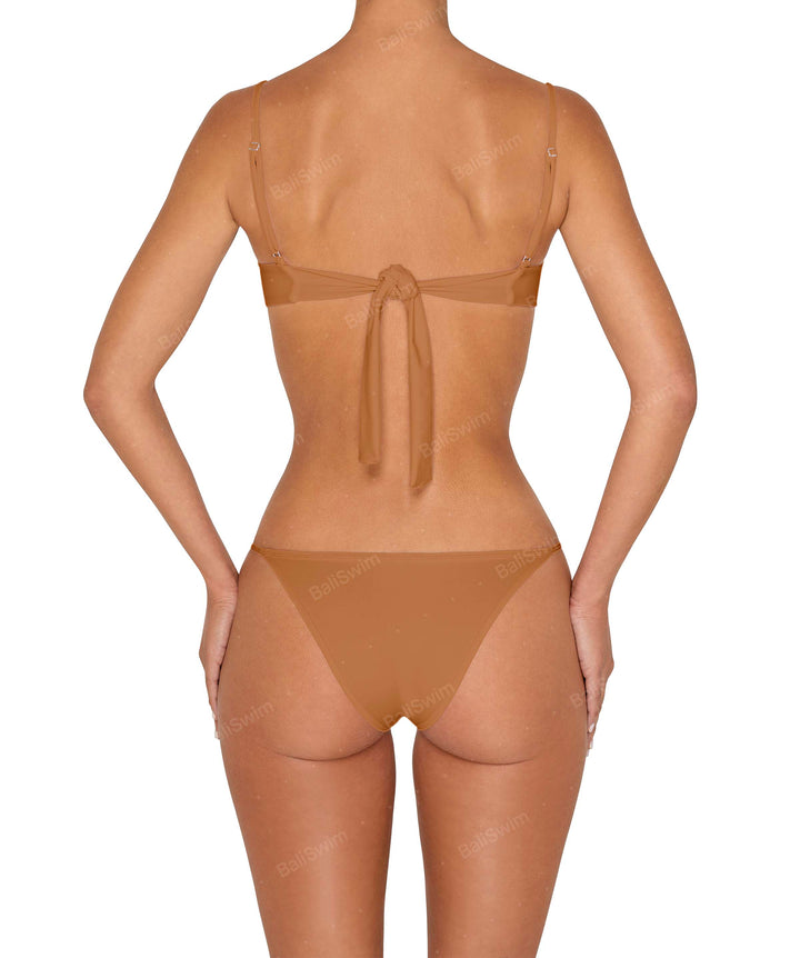 BSWS-T139 Self Tie Underwire Top