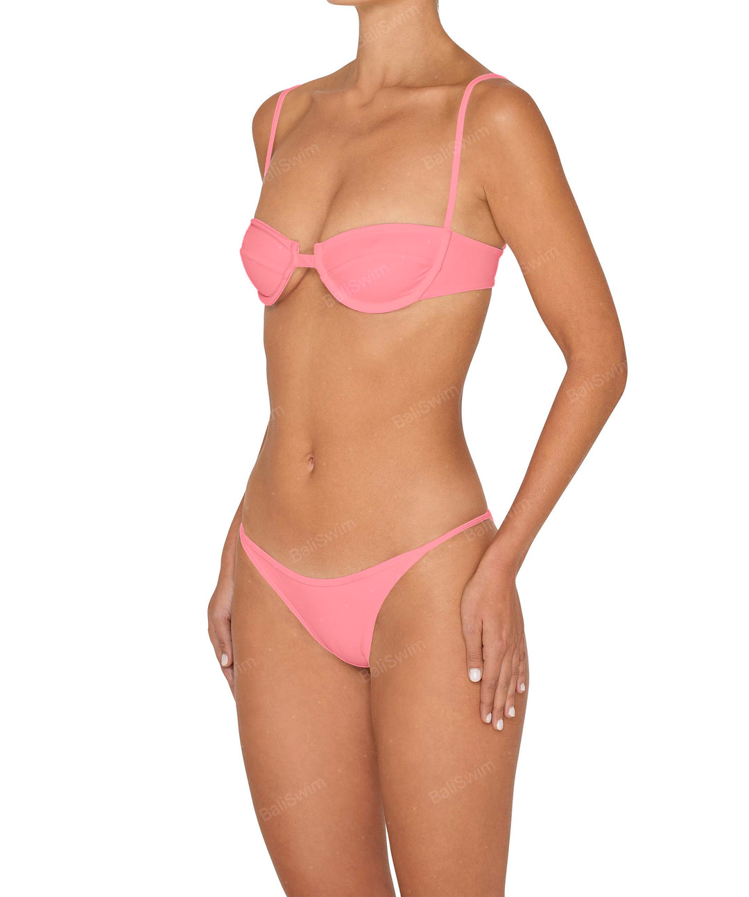 BSWS-T139 Self Tie Underwire Top