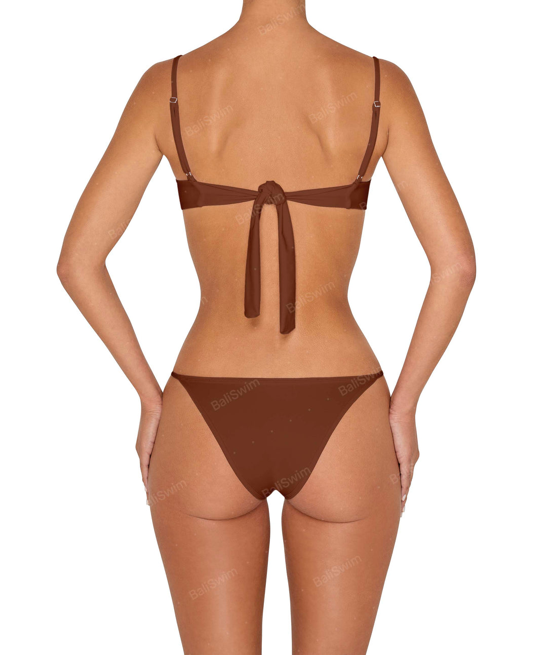 BSWS-T139 Self Tie Underwire Top