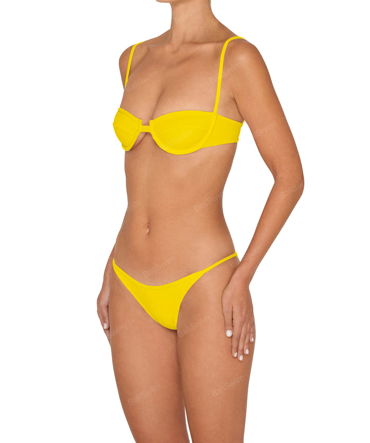 BSWS-T139 Self Tie Underwire Top