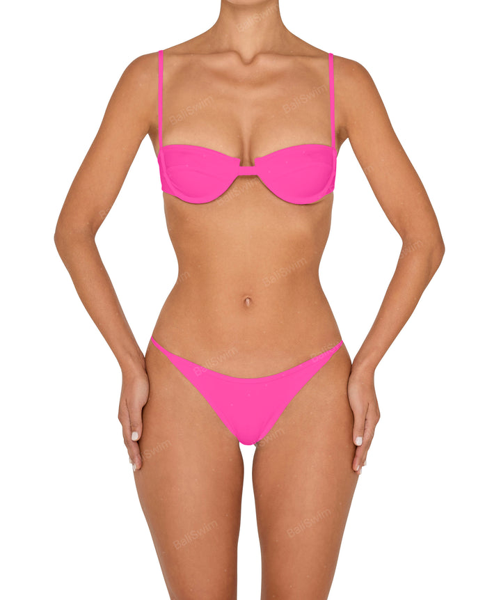 BSWS-T139 Self Tie Underwire Top