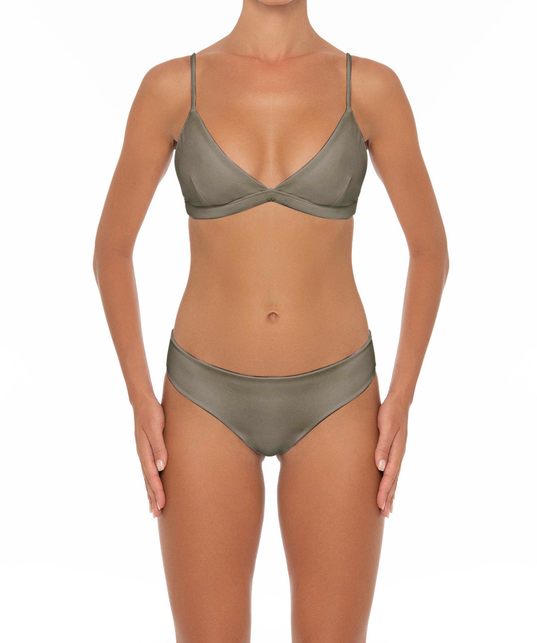 BSWS-T13 Fixed Triangle Top With Underbust Band