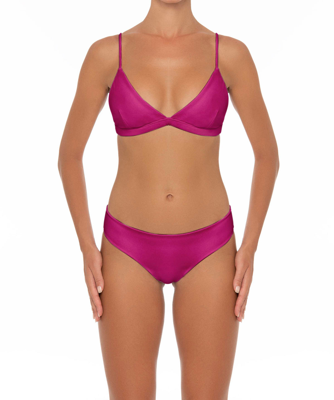 BSWS-T13 Fixed Triangle Top With Underbust Band