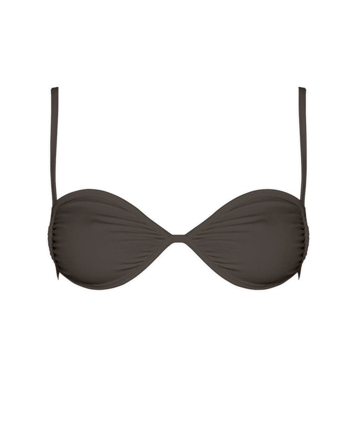 BSWS-T142 Binding Ruched Bralette Top