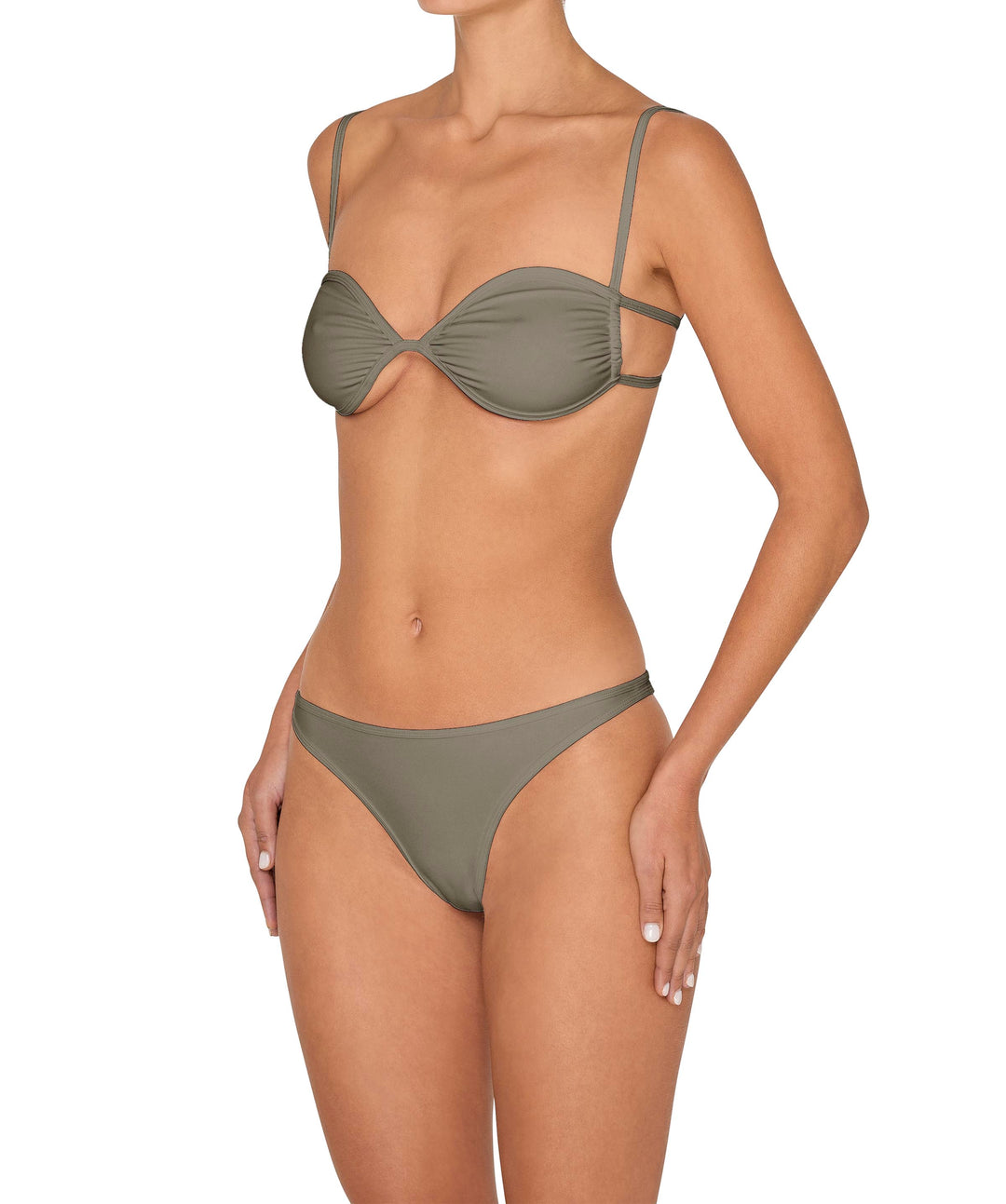 BSWS-B142 Low Waist Mid-Coverage Binding Edge Bottom