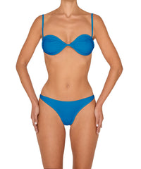BSWS-T142 Binding Ruched Bralette Top