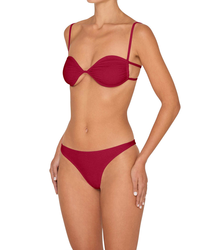 BSWS-B142 Low Waist Mid-Coverage Binding Edge Bottom