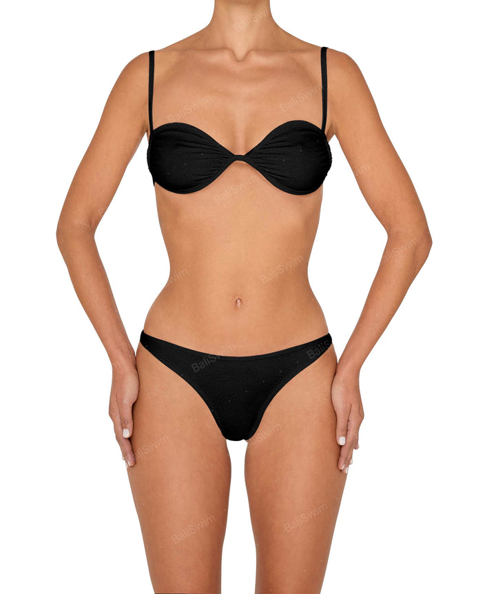 BSWS-B142 Low Waist Mid-Coverage Binding Edge Bottom