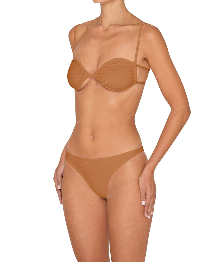 BSWS-B142 Low Waist Mid-Coverage Binding Edge Bottom