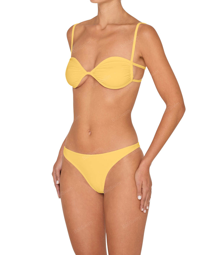 BSWS-B142 Low Waist Mid-Coverage Binding Edge Bottom