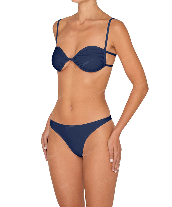 BSWS-B142 Low Waist Mid-Coverage Binding Edge Bottom