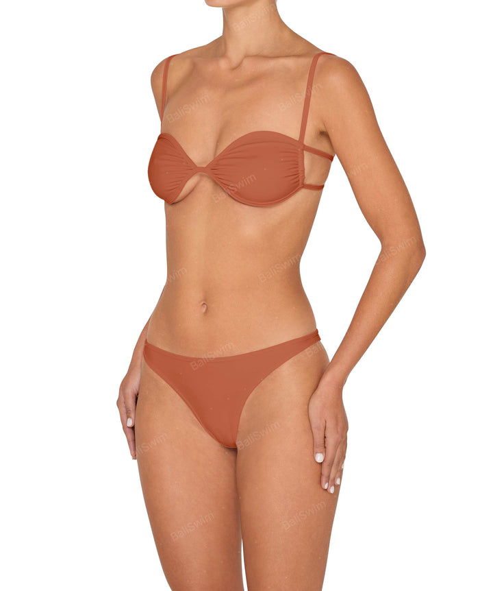 BSWS-B142 Low Waist Mid-Coverage Binding Edge Bottom