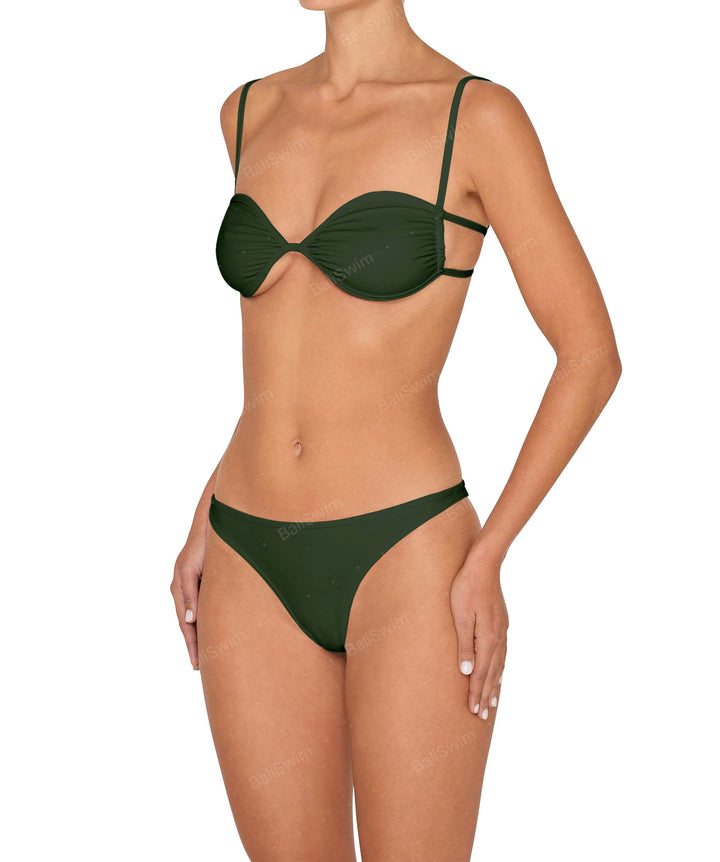 BSWS-B142 Low Waist Mid-Coverage Binding Edge Bottom