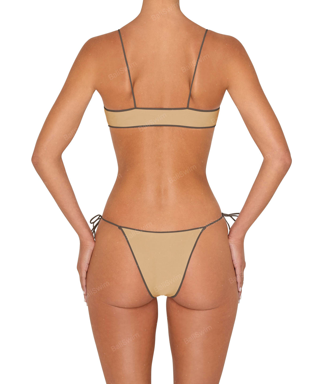 BSWS-B143 Corded Side Tie Cheeky Bottom