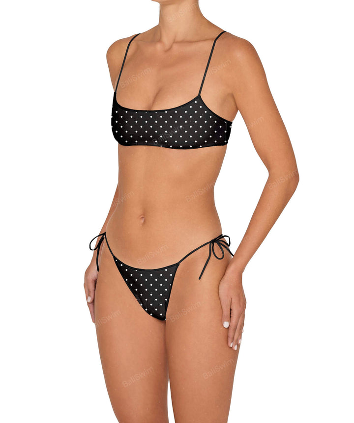 BSWS-T143 Corded Strap Bralette Top