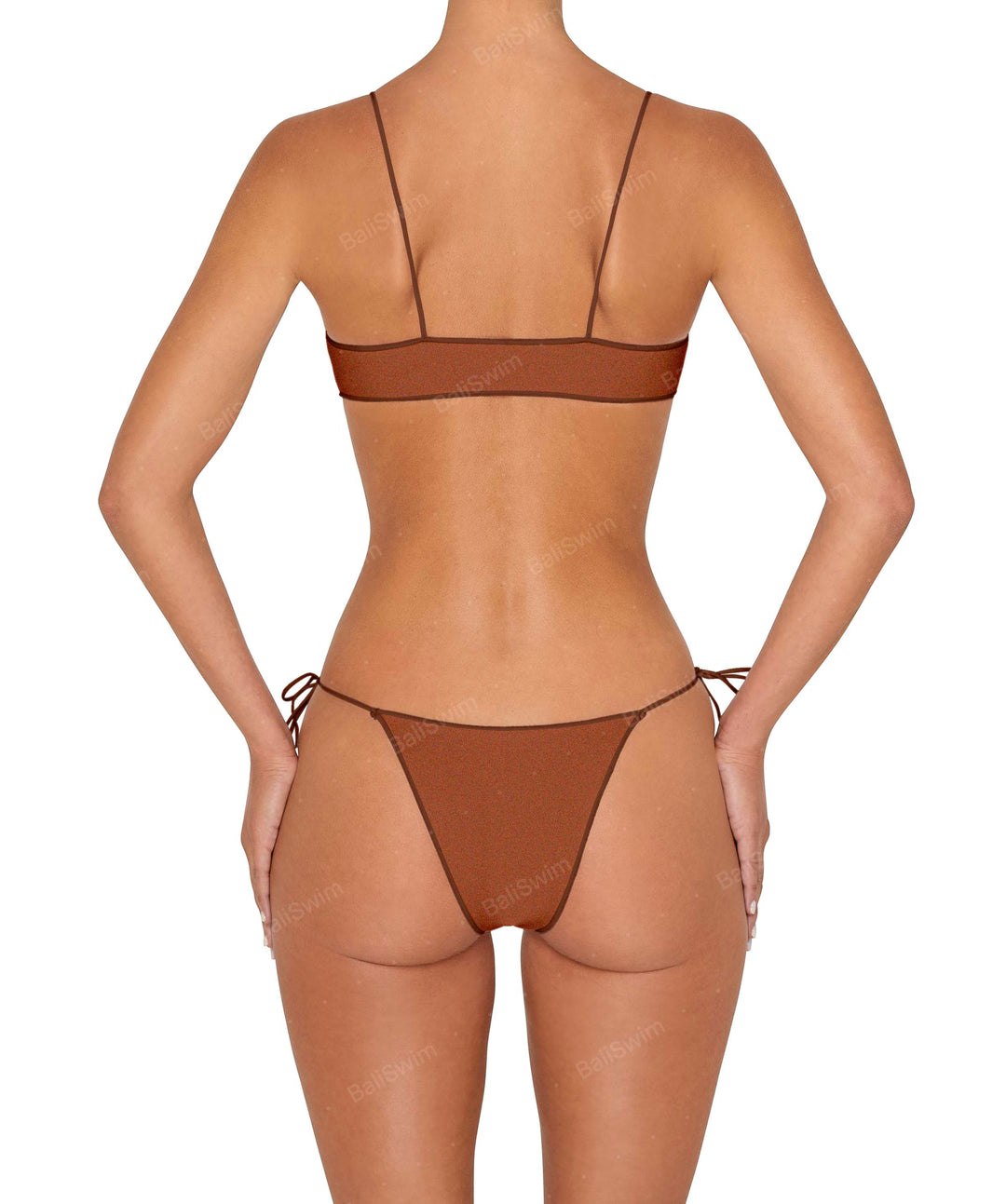 BSWS-T143 Corded Strap Bralette Top
