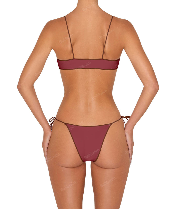 BSWS-T143 Corded Strap Bralette Top