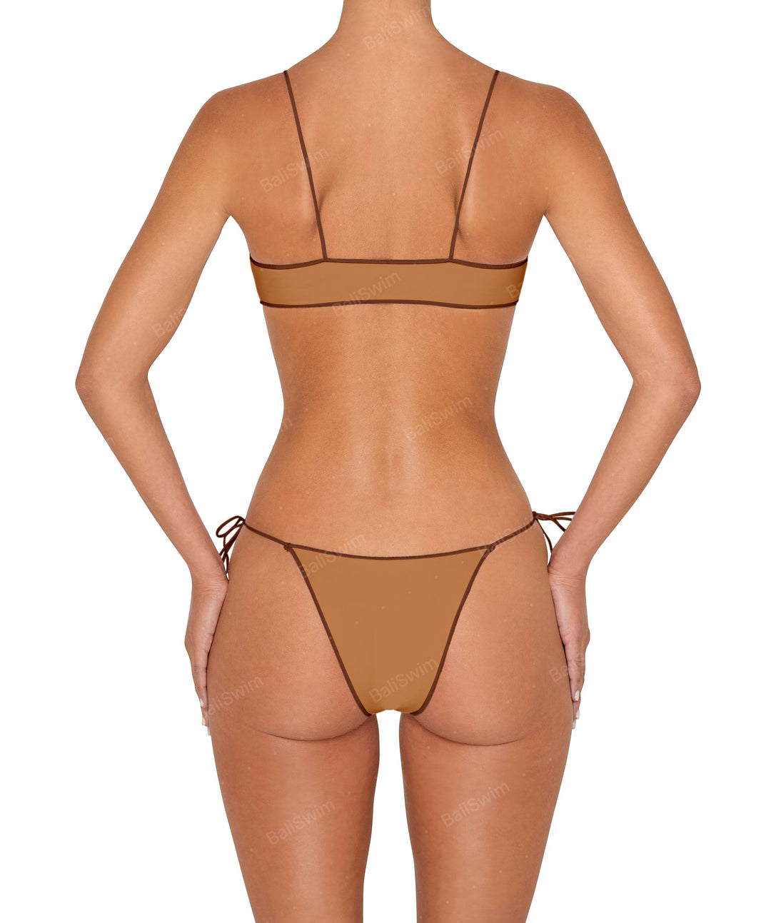 BSWS-T143 Corded Strap Bralette Top