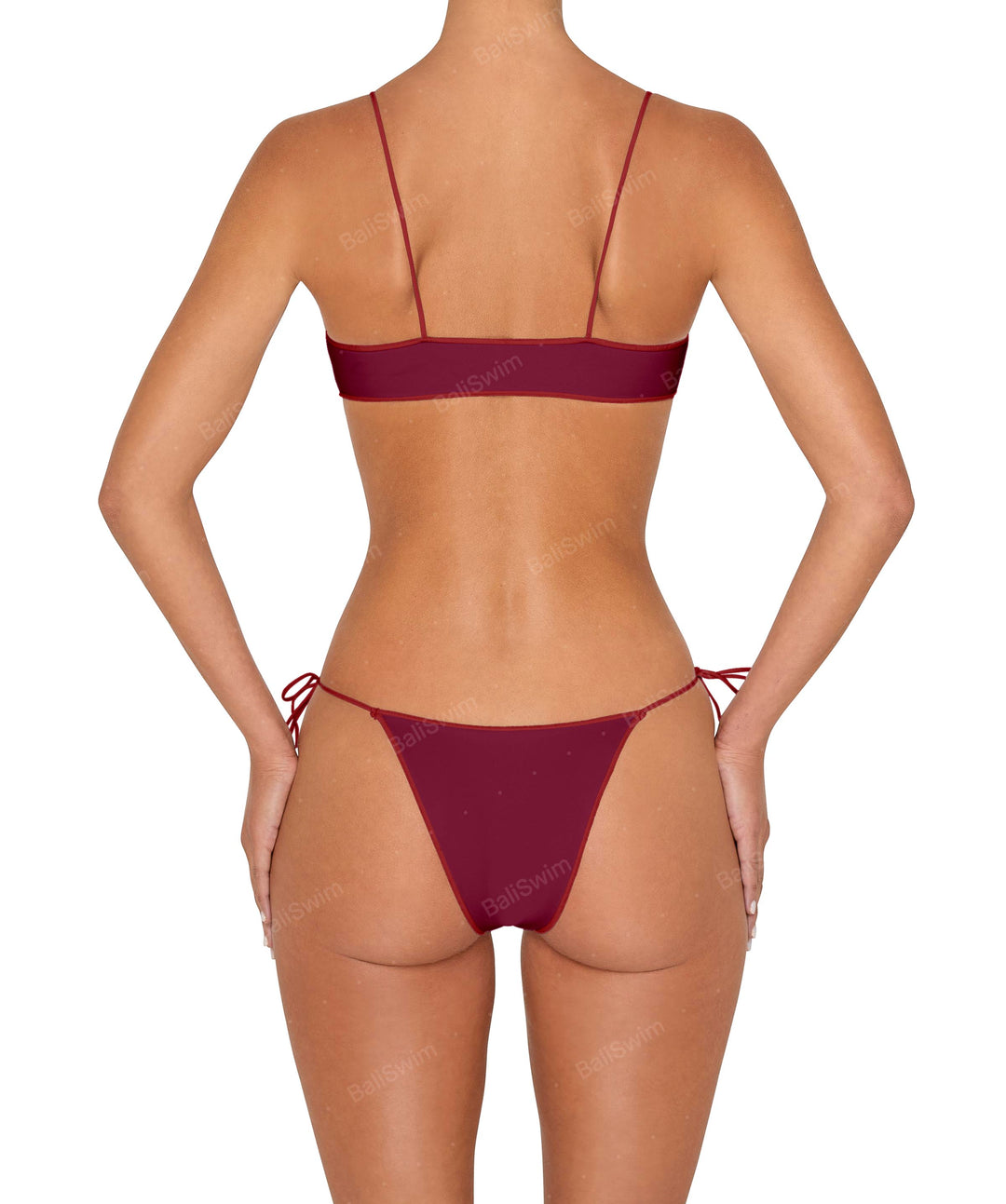 BSWS-T143 Corded Strap Bralette Top