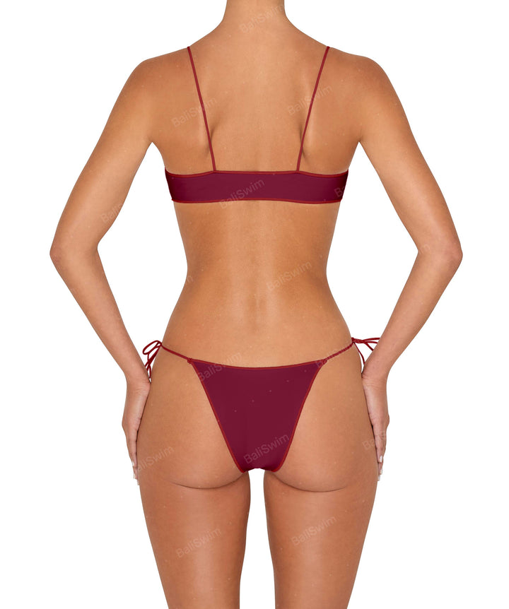 BSWS-T143 Corded Strap Bralette Top