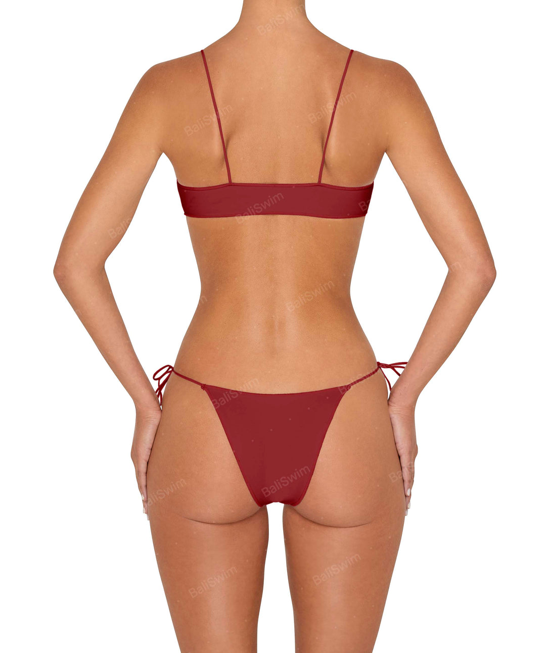 BSWS-T143 Corded Strap Bralette Top
