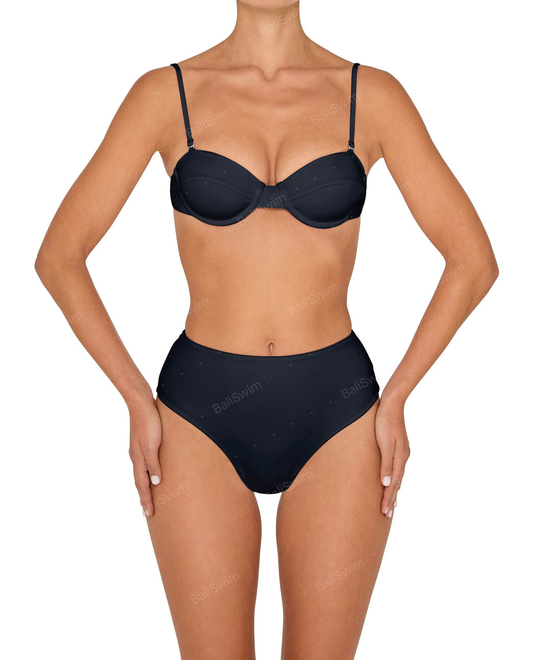 BSWS-T145 Balconette Underwire Top With Removable Straps