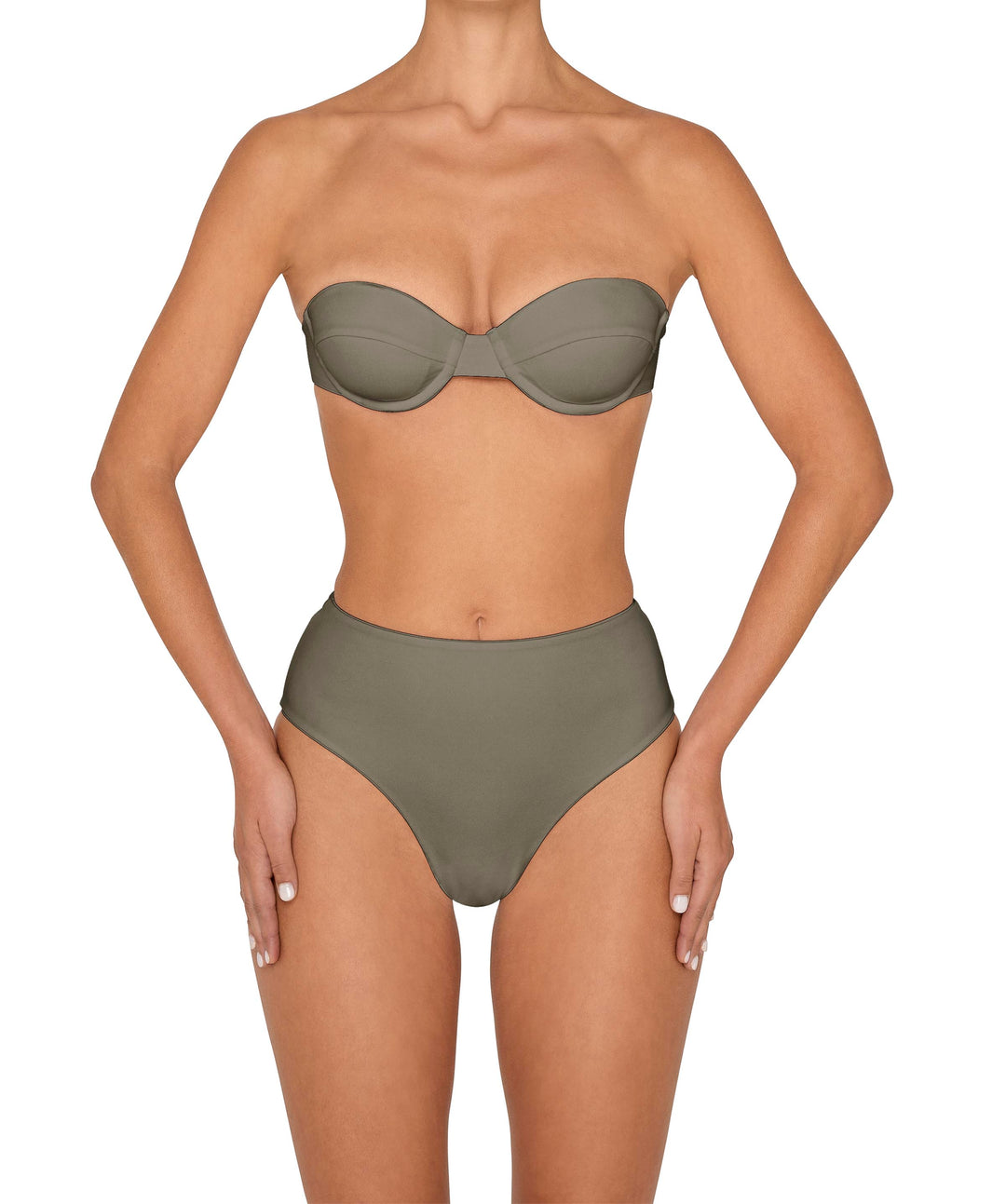 BSWS-B145 Highwaisted Bottom Cheeky Coverage