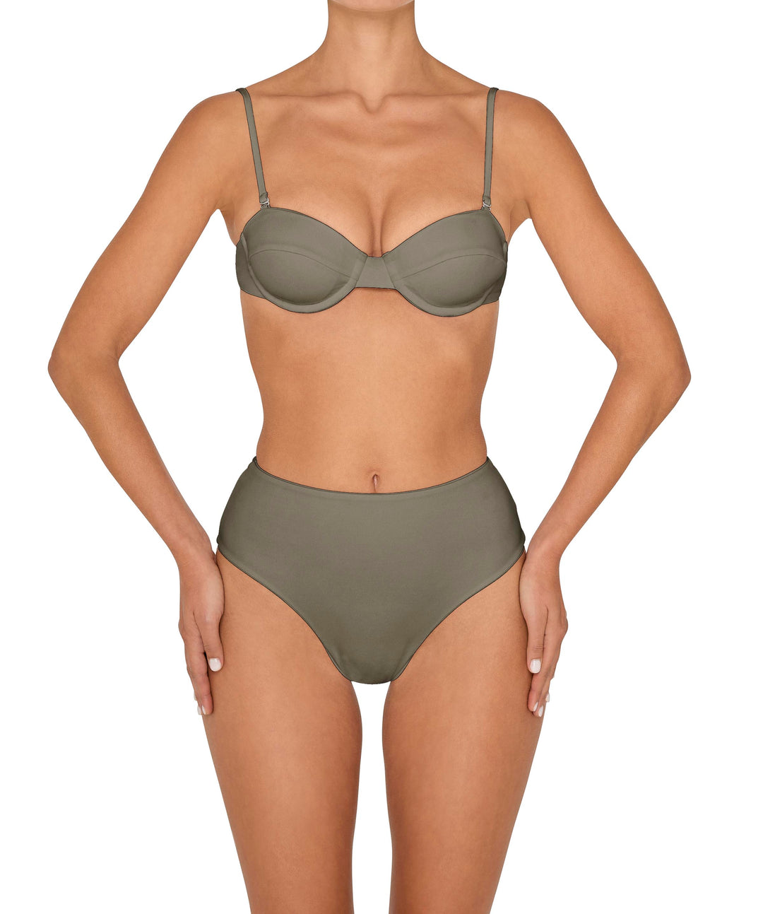 BSWS-B145 Highwaisted Bottom Cheeky Coverage