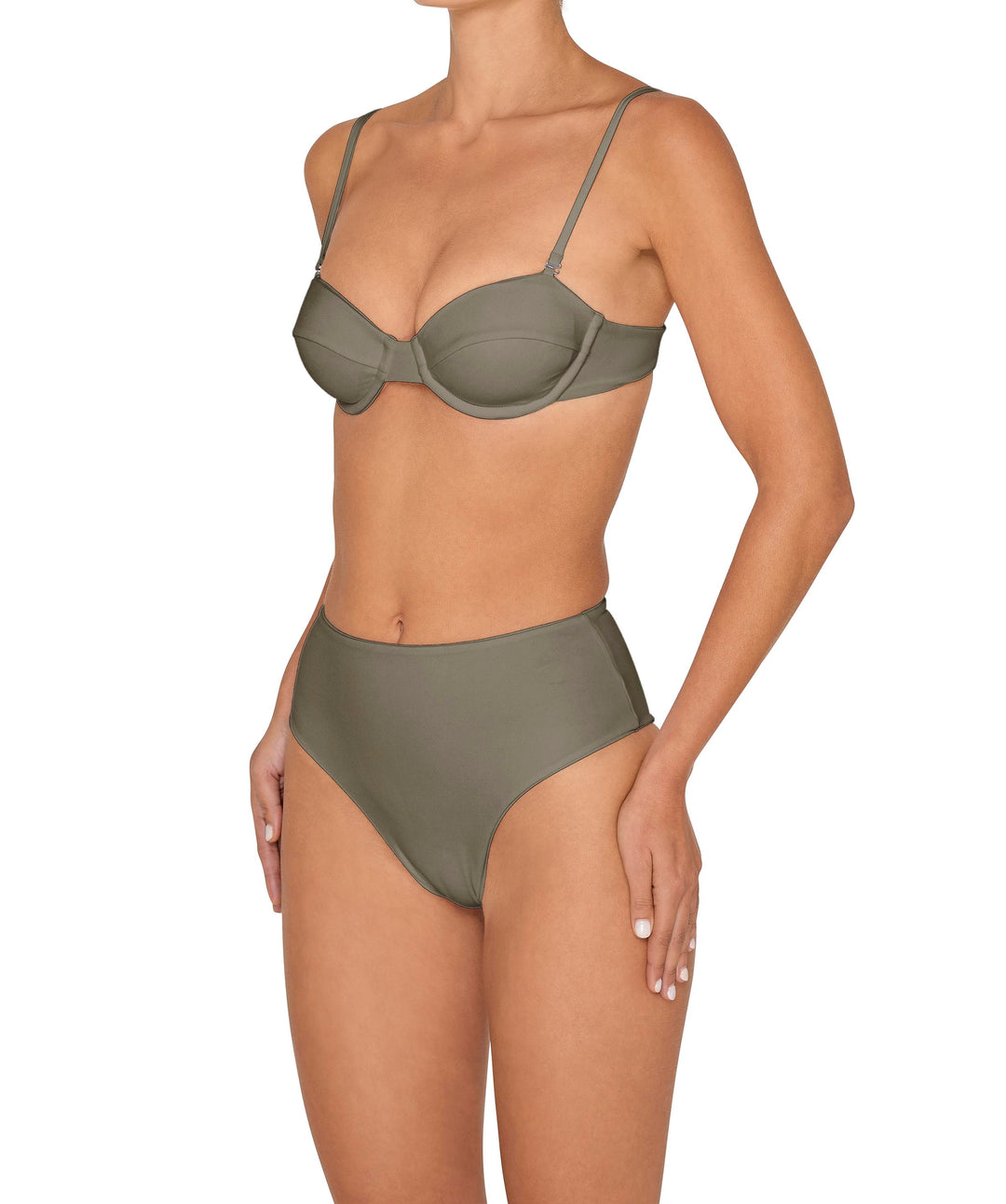 BSWS-B145 Highwaisted Bottom Cheeky Coverage