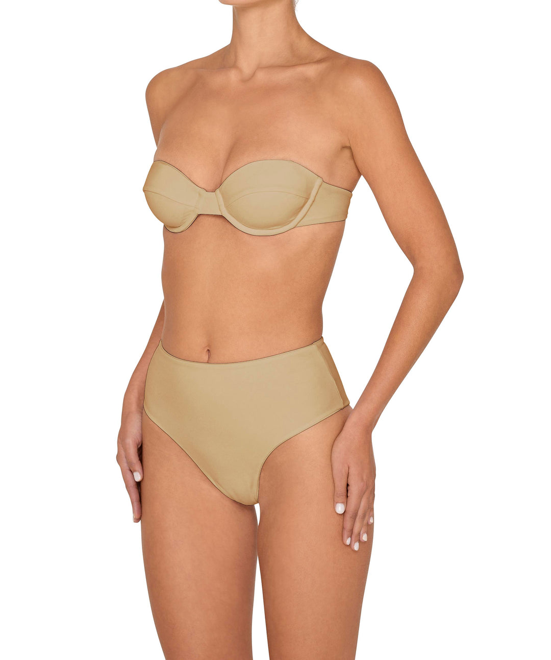 BSWS-B145 Highwaisted Bottom Cheeky Coverage
