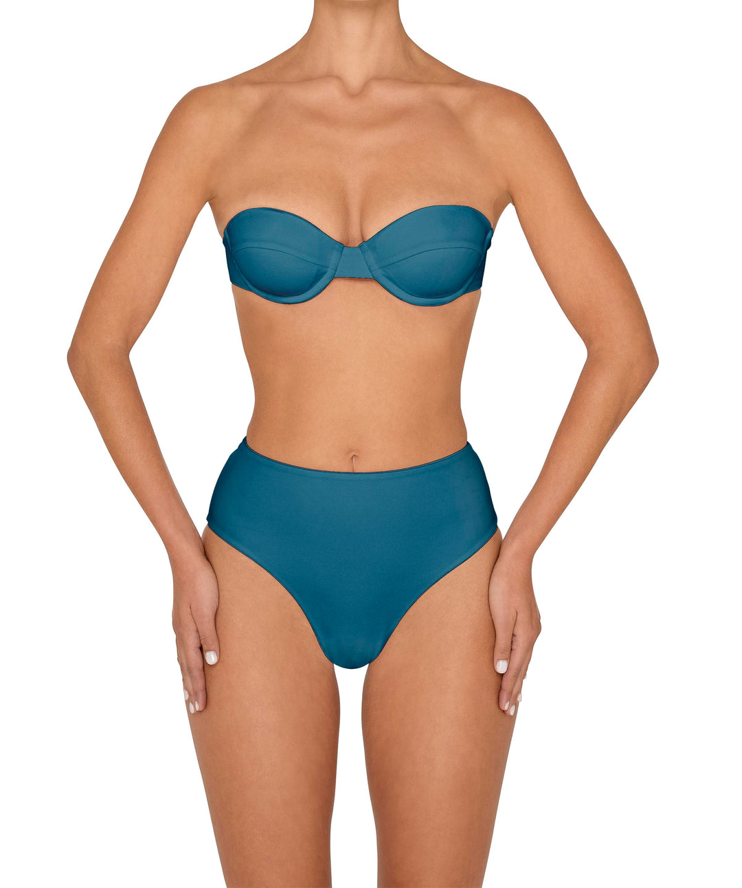 BSWS-B145 Highwaisted Bottom Cheeky Coverage