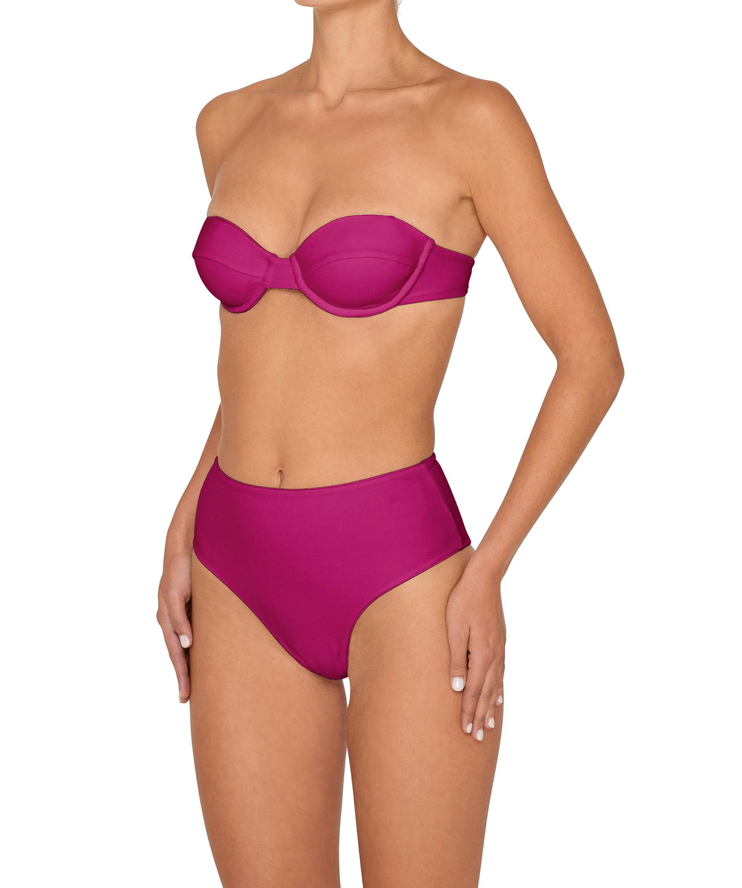 BSWS-B145 Highwaisted Bottom Cheeky Coverage