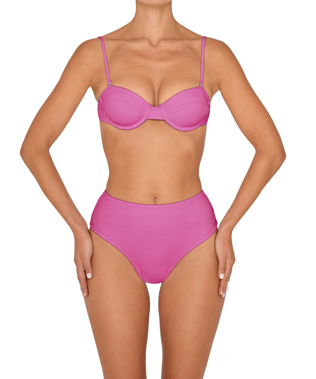 BSWS-T145 Balconette Underwire Top With Removable Straps