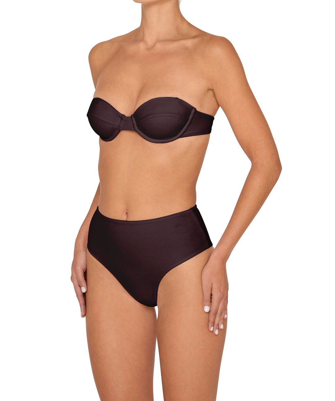BSWS-B145 Highwaisted Bottom Cheeky Coverage