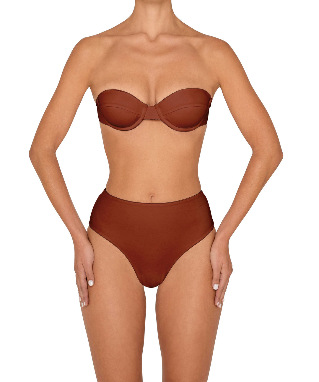 BSWS-B145 Highwaisted Bottom Cheeky Coverage
